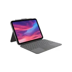 LOGITECH Combo Touch for iPad 10th gen - OXFORD GREY - (UK) - INTNL-973