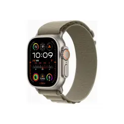 APPLE Watch Ultra 2 GPS + Cellular 49mm Titanium Case with Olive Alpine Loop - Small