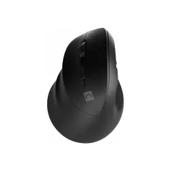 NATEC Mysz wertykalna Crake 2 2400DPI bezprzewodowa Bluetooth 5.0+2.4Ghz dla leworęcznych czarna