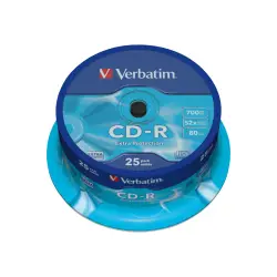 VERBATIM 43432 Verbatim CD-R cake box 25 700MB 52x DataLife