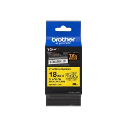 BROTHER TZES641 Taśma Brother 18mm BLACK ON YELLOW ADHESIVE TAPE