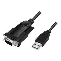 LOGILINK AU0048A USB2.0 cable USB-A/M to DB9/M serial 1.5m Win11