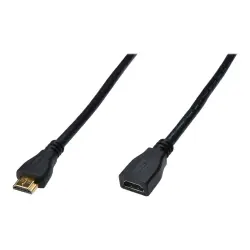 DIGITUS AK-330201-050-S ASSMANN Kabel przedłużający HDMI 1.4 HighSpeed z Ethernetem Typ HDMI A M/Ż 5m