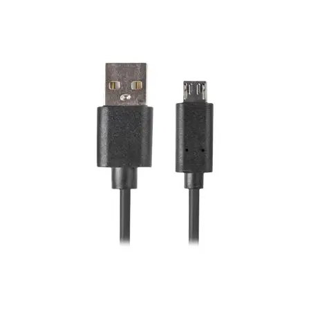 LANBERG CA-USBM-20CU-0018-BK Lanberg Kabel Quick Charge 3.0, USB Micro-B(M)->A(M) 1.8M Czarny