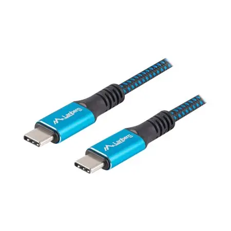 LANBERG kabel USB-C M/M 4.0 1.2m 100W 5K 60Hz