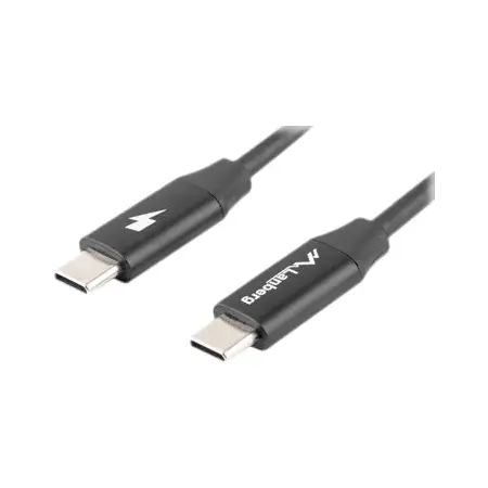 LANBERG USB-C M/M 2.0 cable 0.5m Quick Charge 4.0 black
