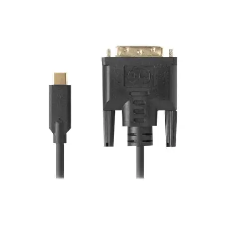 LANBERG Kabel USB-C M ->DVI-D 24+1 M 0.5m czarny