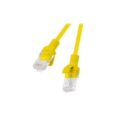 LANBERG PCU6-10CC-0200-Y Lanberg Patchcord RJ45 kat. 6 UTP 2m żółty