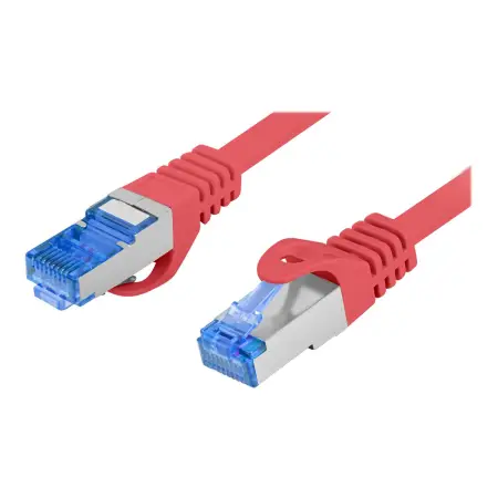 LANBERG patchcord cat.6A FTP LSZH CCA 3m red