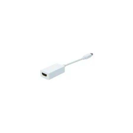 ASSMANN DisplayPort adapter cable mini DP - HDMI type A M/F 0.15m DP 1.1a compatible CE wh