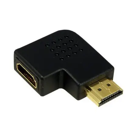 LOGILINK AH0008 LOGILINK Kątowy adapter HDMI żeński - HDMI męski (GOLD)