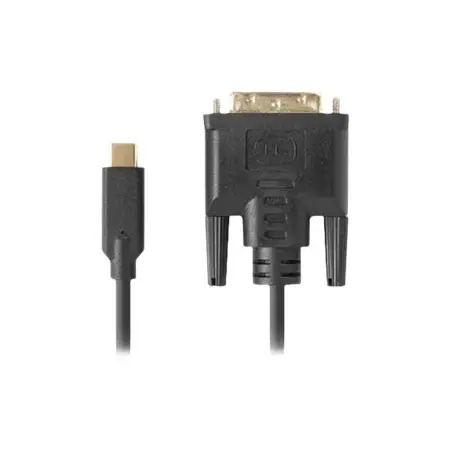 LANBERG Kabel USB-C M ->DVI-D 24+1 M 1.8m czarny