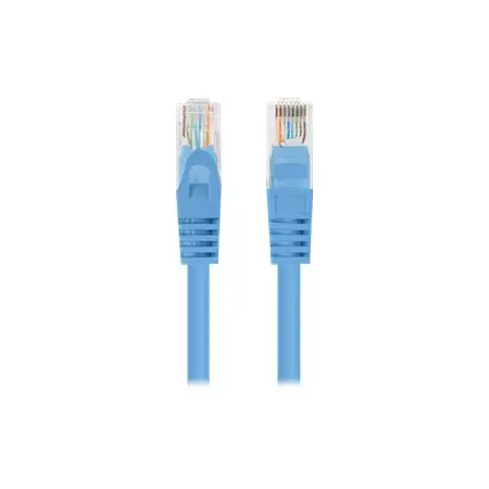 LANBERG Patchcord Cat.6 UTP 1m blue 10-pack