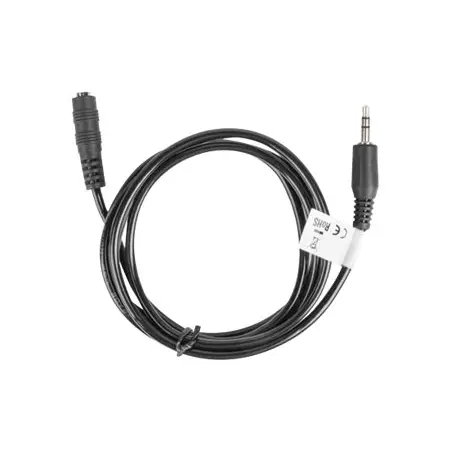 LANBERG CA-MJFJ-10CC-0015-BK Lanberg kabel stereo Mini Jack(M)->Mini Jack(F) 1.5m