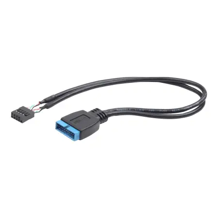 GEMBIRD CC-U3U2-01 Gembird przedłużacz USB PIN HEADER USB 3.0 19pin -> USB 2.0 9pin, 30cm