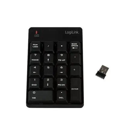 LOGILINK ID0120 LOGILINK - Bezprzewodowa klawiatura numeryczna 18 klawiszy