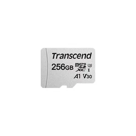 TRANSCEND TS256GUSD300S-A Transcend microSDXC USD300S 256GB CL10 UHS-I U3 Up to 95MB/S with adapter