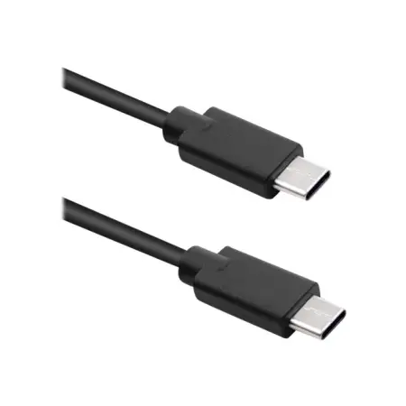 QOLTEC 52348 Kabel USB 2.0 typ C męski USB 2.0 typ C męski 3m Czarny