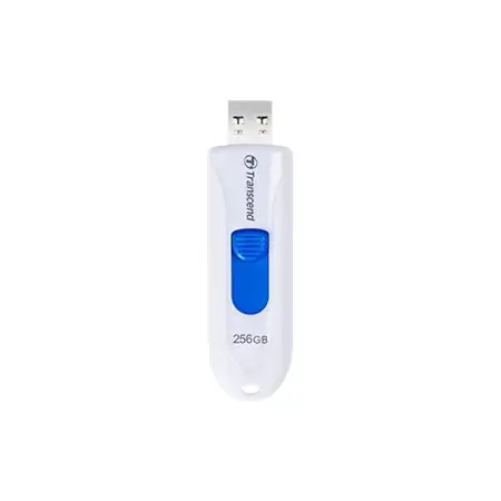 TRANSCEND 256GB USB3.1 Pen Drive Capless White