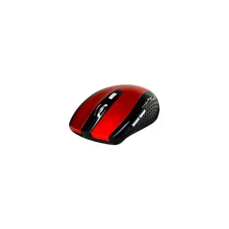 MEDIATECH MT1113R RATON PRO - Bezprzewodowa mysz optyczna, 1200 cpi, 5 przycisków, kolor czerwony
