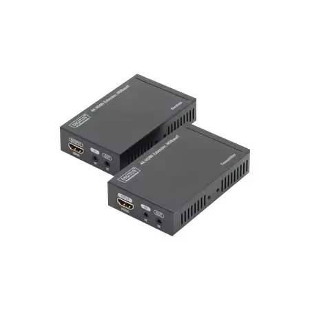 DIGITUS DS-55500 Extender HDMI HDBaseT do 70m Cat.5e, 4096x2160p 4K UHD 3D, HDCP2.2, IR (ZESTAW)