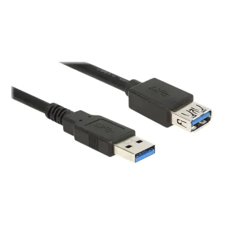 DELOCK 85058 Delock Kabel Przedłużacz USB 3.0 AM-AF, 5m, czarny