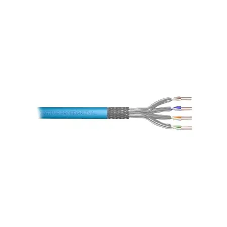 DIGITUS Installation cable cat.6A S/FTP Eca solid wire AWG 23/1 LSOH 50m blue foiled