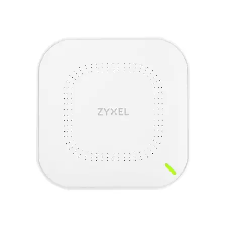 ZYXEL NWA90AX 802.11ax WiFi 6 NebulaFlex AP 2x2 MU-MIMO max 1.8Gbit IEEE 802.1x WPA2 Ent WPA3 PoE+ 802.3at incl Power Adapter