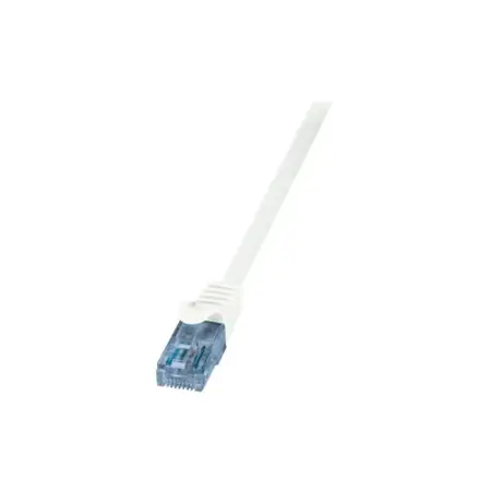 LOGILINK CP3021U LOGILINK Patch cord U/UTP cat.6A wtyk RJ45-cat.6 EconLine dł.0,5m biały