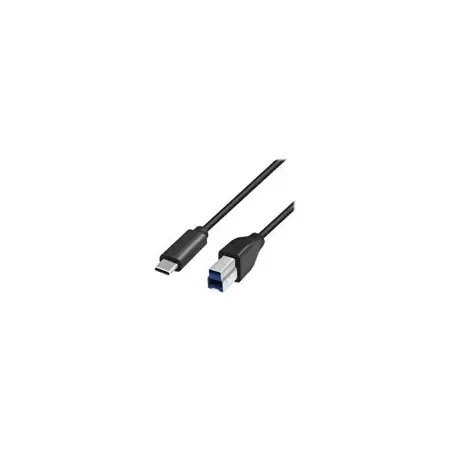 LOGILINK CU0163 LOGILINK - Kabel USB 3.2 Gen1x1, męski USB-C do męskiego USB-B, 2m