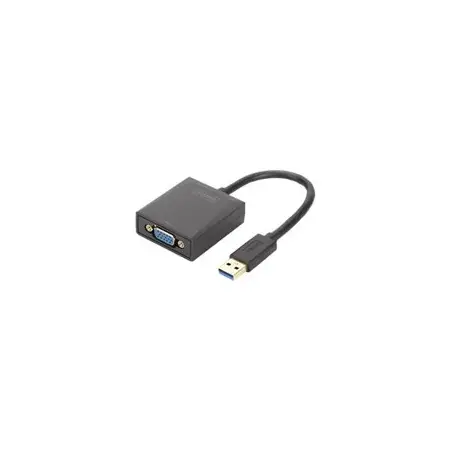 DIGITUS USB 3.0 to VGA Adapter Input USB Output VGA
