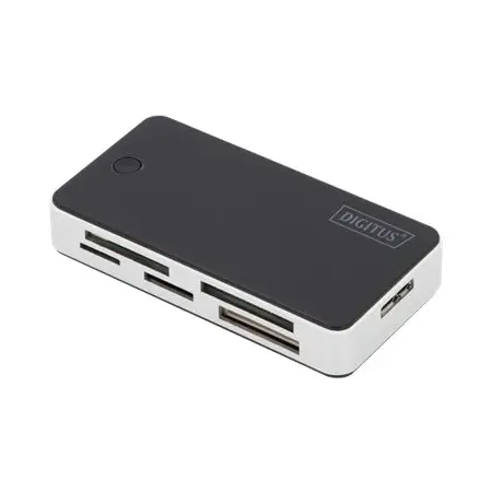 DIGITUS USB 3.0 Card Reader Support MS/SD/SDHC/MiniSD/M2/CF/MD/SDXC cards 1M USB A connection cable