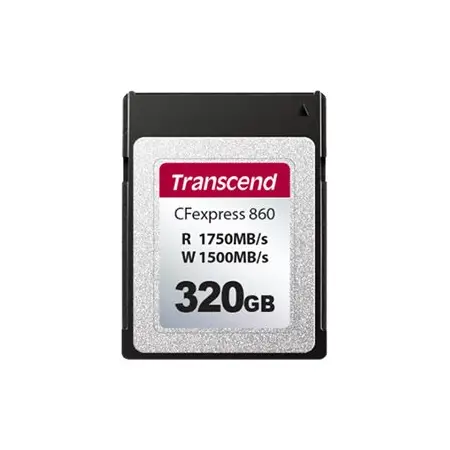 TRANSCEND 320GB CFExpress Card 2.0 SLC mode