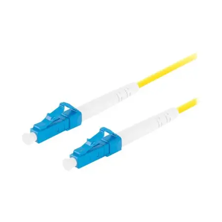 LANBERG fiber optic patchcord SM LC/UPC-LC/UPC simplex 1m LSZH g657a1 3.0mm yellow