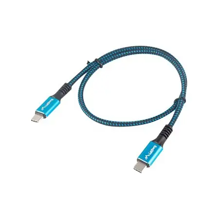 LANBERG kabel USB-C M/M 4.0 0.5m 100W 5K 60Hz