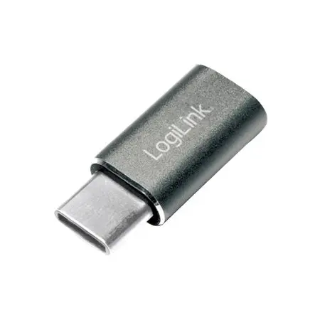LOGILINK AU0041 LOGILINK Adapter USB-C / Micro USB żeński , srebrny