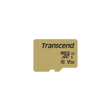 TRANSCEND TS64GUSD500S Transcend Memory card microSDXC USD500S 64GB CL10 UHS-I U3 R/W 95/60MB/S+adapter