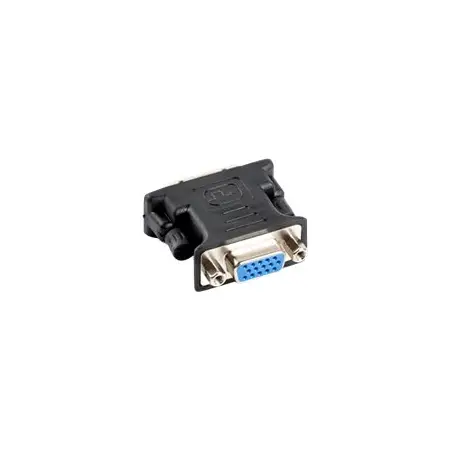 LANBERG AD-0012-BK Lanberg adapter DVI-I(M)(24+5) Dual Link->VGA(15F)