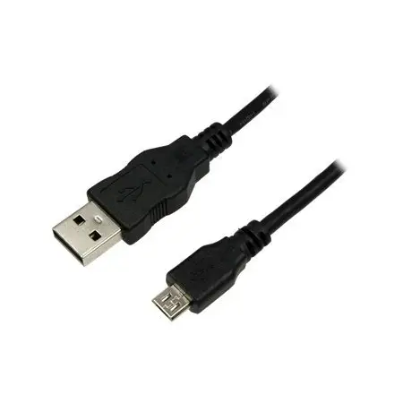 LOGILINK CU0058 LOGILINK - Kabel USB 2.0 Typ-A męski do Typ- micro B męski dł. 1m, czarny