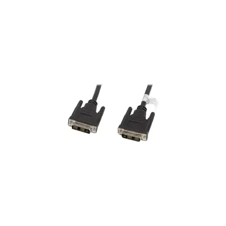 LANBERG cable DVI-D M 18+1 DVI-D M 18+1 3m black single link