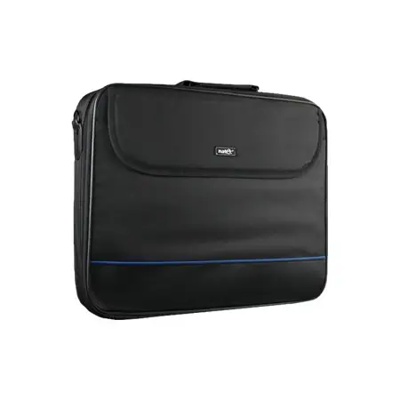 NATEC NTO-0359 Natec torba na notebooka IMPALA Black-Blue 17,3 (usztywniona rama torby)