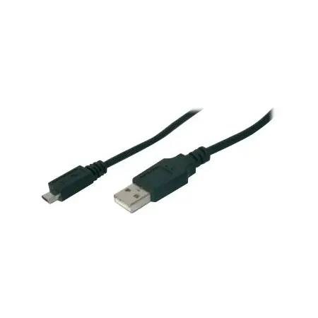 ASM AK-300110-030-S ASSMANN Kabel połączeniowy USB 2.0 HighSpeed Typ USB A/microUSB B M/M czarny 3m