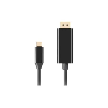 LANBERG Kabel USB-C M ->DisplayPort M 1.8m 4K 60Hz czarny