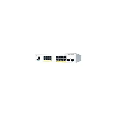 CISCO Catalyst 1000 16-Port Gigabit PoE+ PoE Budget 120W 2 x 1G SFP Uplinks LAN Base