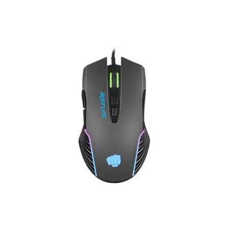 NATEC Fury gaming mouse Hustler 6400DPI optical with software and RGB backlight