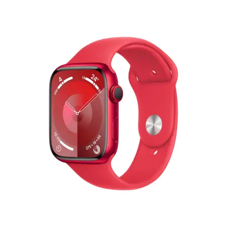APPLE Watch Series 9 GPS + Cellular 45mm PRODUCT RED Aluminium Case with PRODUCT RED Sport Band - M/L