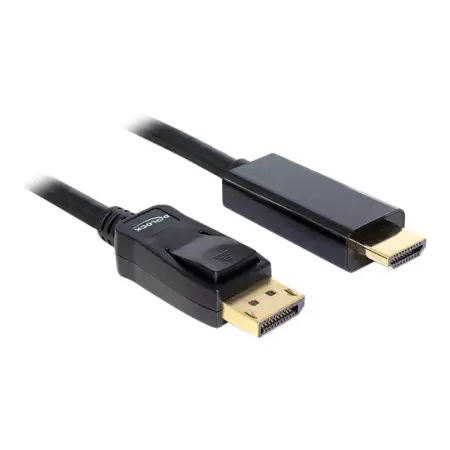 DELOCK 82435 Delock kabel Displayport (M) -> HDMI (M) 3m gold