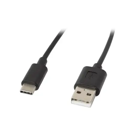 LANBERG CA-USBO-10CC-0018-BK Lanberg kabel USB 2.0 Type-C(M)-AM 1.8m czarny
