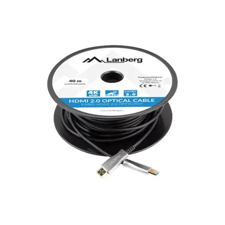 LANBERG HDMI v2.0 M/M cable 40m optical AOC black