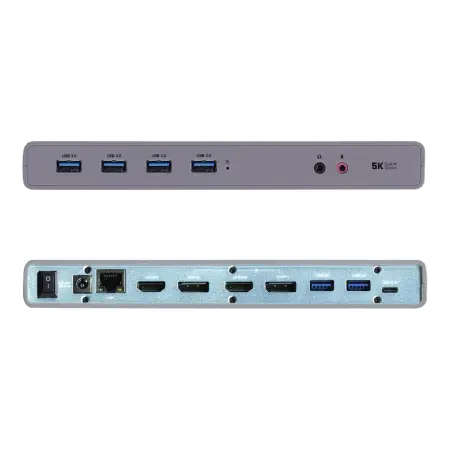ITEC CADUAL4KDOCK i-tec USB 3.0/USB-C 5K uniwersalna Dual Display Stacja Dokująca 2x HDMI 2x DP